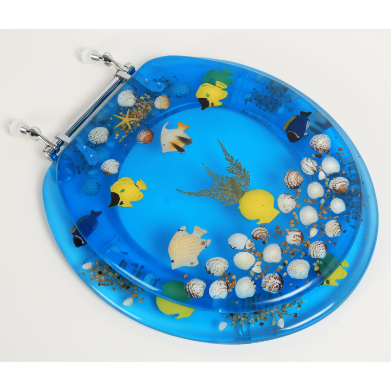 PlumbingTechnologiesLLC Acrylic Round Toilet Seat & Reviews Wayfair